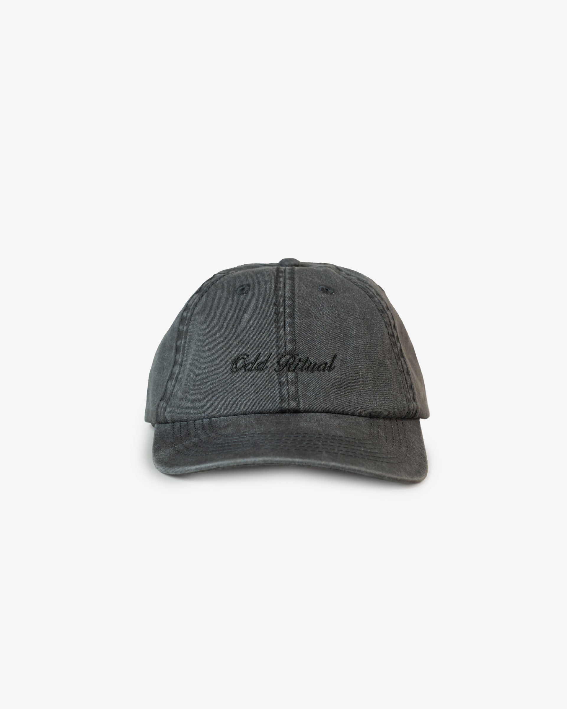 Script Dad Cap [Charcoal]