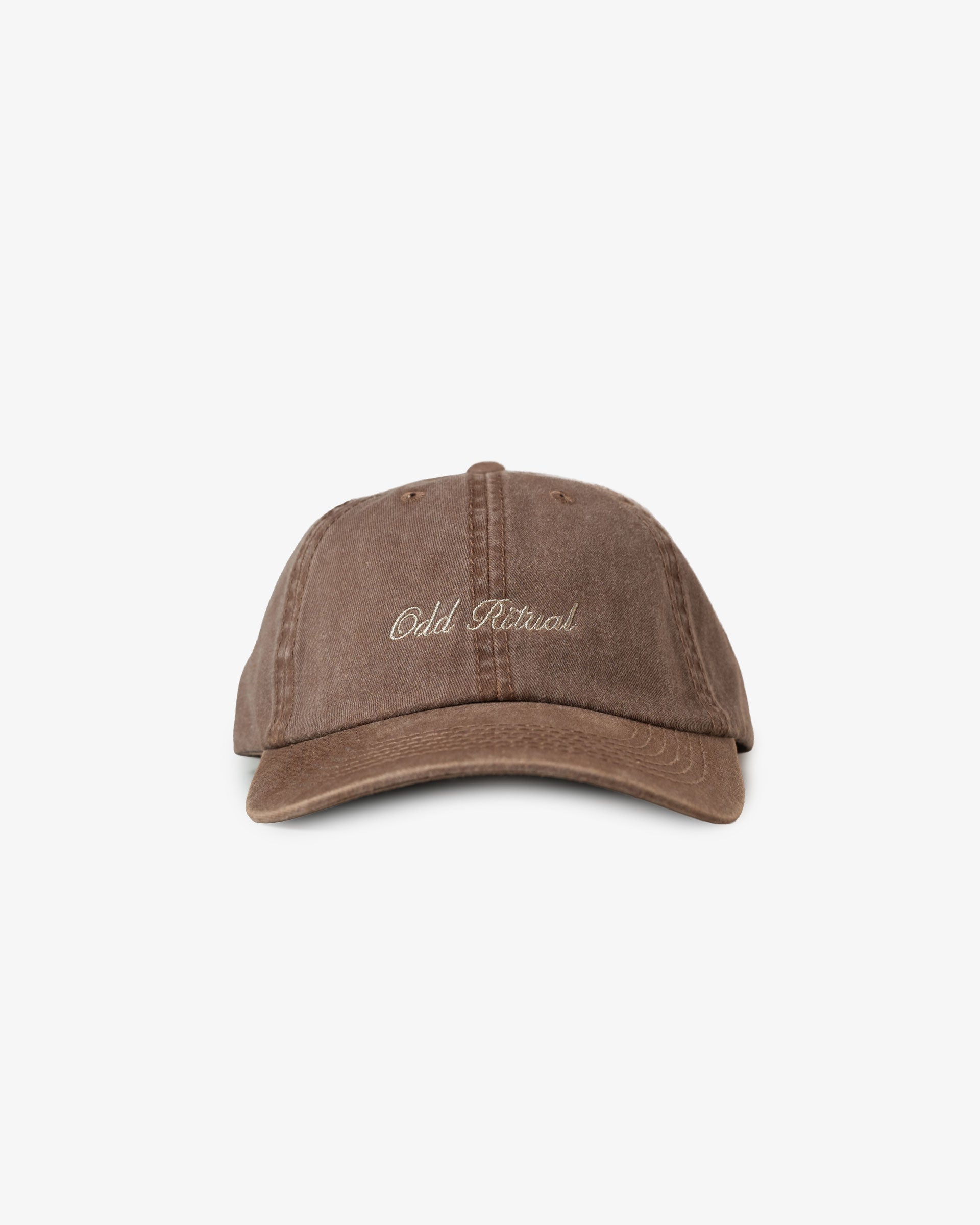 Script Dad Cap [Brown]