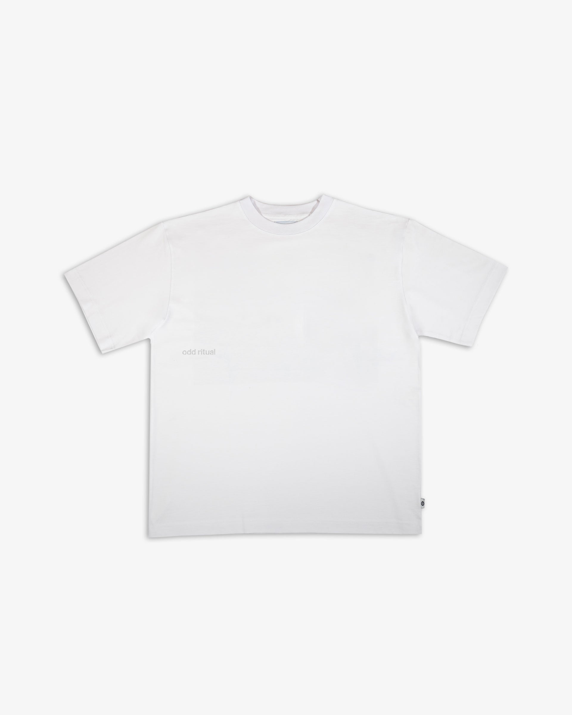 Minimal Wordmark T-Shirt [White]