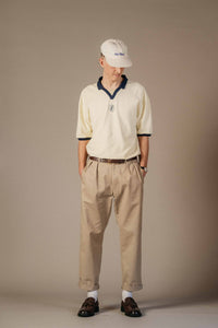 Pleated Daily Trouser [Khaki]