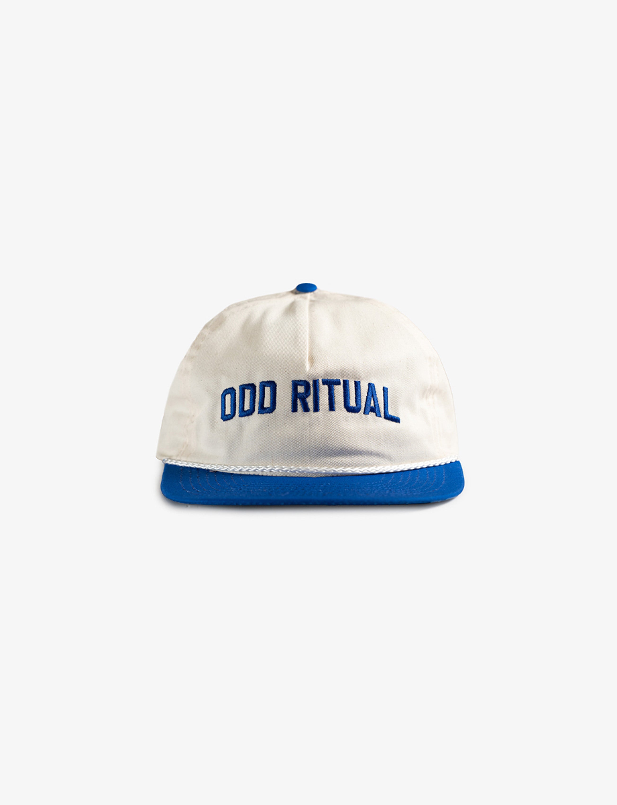 Heritage Rope Cap - Milk/Blue